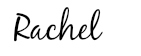 Rachel signature