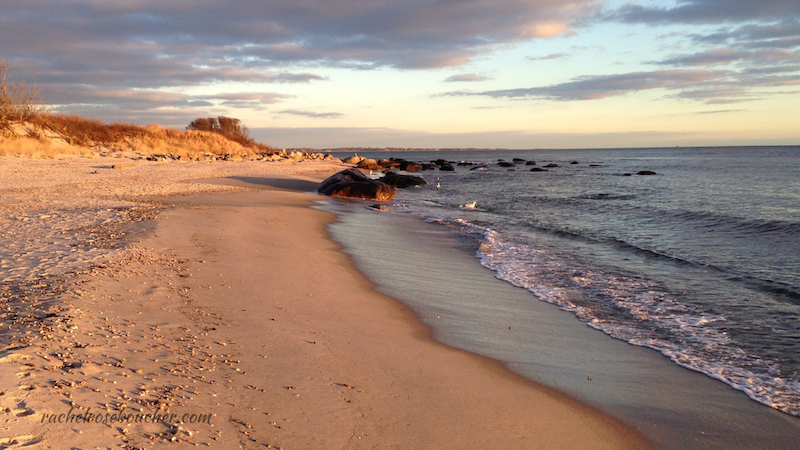 beach at sunset